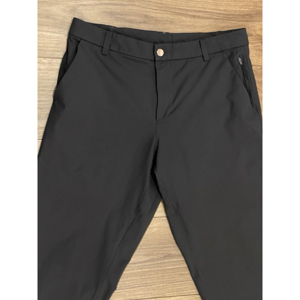 Lululemon Gray Commission Pants Men's Warpstreme Chino Stretch Size 34 M5710S‎
